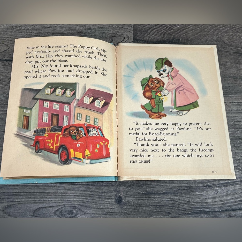 Vintage STORYBOOK FOR LITTLE TOTS Rand McNally Elf 1958 Hunter Kitschy Ephemera - Picture 5 of 8